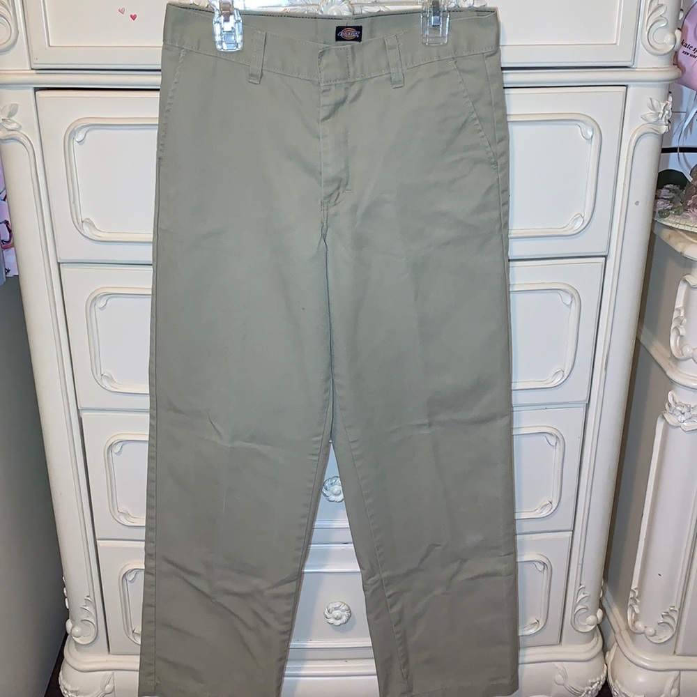 Dickies Khaki Pants Boys Sz 14
